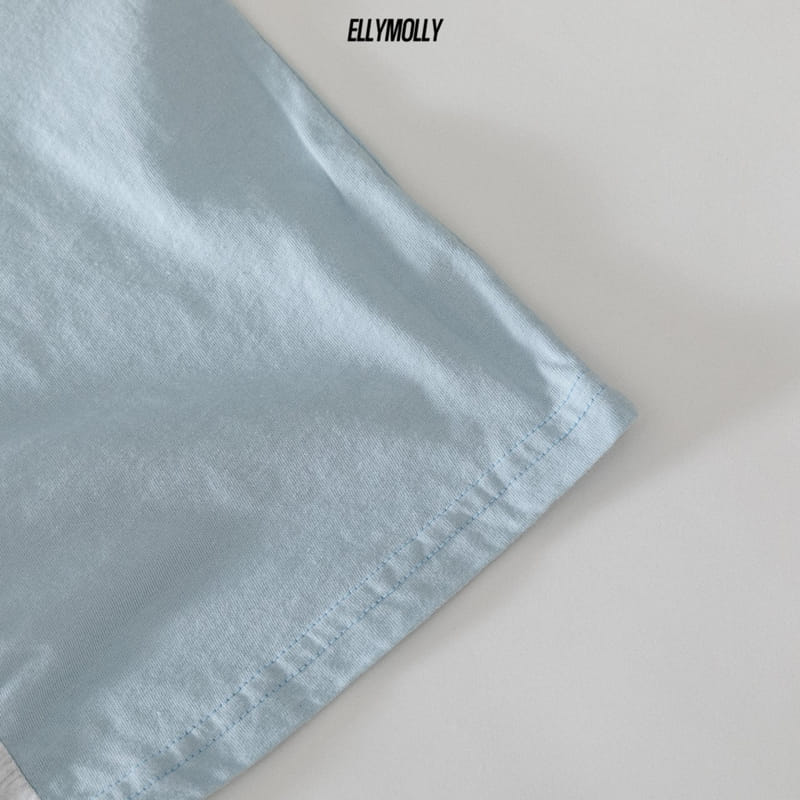 ELLYMOLLY - Korean Children Fashion - #Kfashion4kids - Half Half Smile Tee - 8