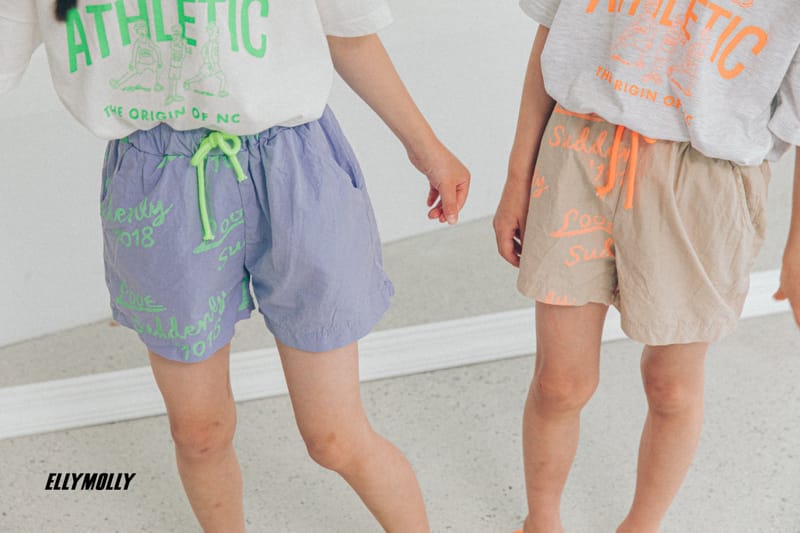ELLYMOLLY - Korean Children Fashion - #Kfashion4kids - Half Half Shorts - 11