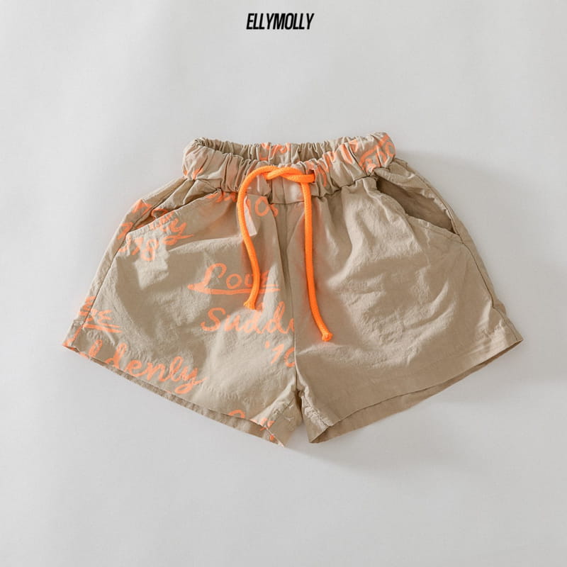 ELLYMOLLY - Korean Children Fashion - #Kfashion4kids - Half Half Shorts - 4