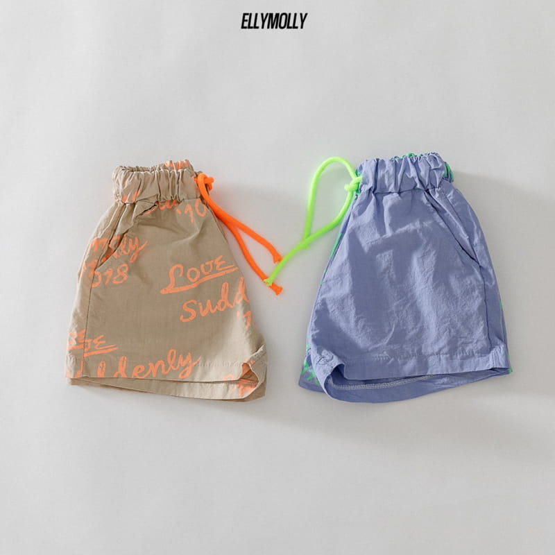 ELLYMOLLY - Korean Children Fashion - #Kfashion4kids - Half Half Shorts - 9