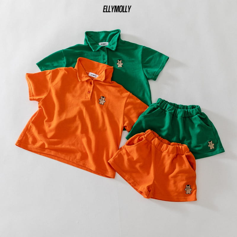 ELLYMOLLY - Korean Children Fashion - #Kfashion4kids - Pike Collar Tee - 3