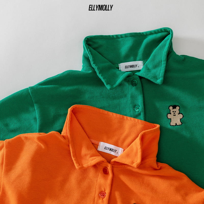 ELLYMOLLY - Korean Children Fashion - #Kfashion4kids - Pike Collar Tee - 6