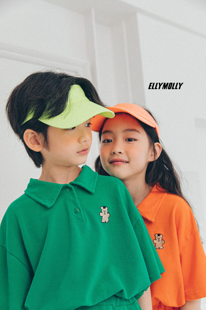 ELLYMOLLY - Korean Children Fashion - #Kfashion4kids - Pike Collar Tee - 9