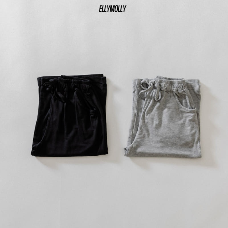 ELLYMOLLY - Korean Children Fashion - #Kfashion4kids - Softly Wide Pants - 5