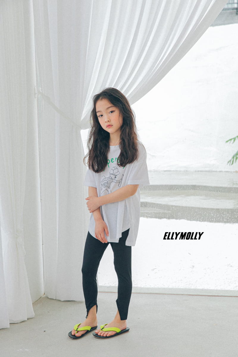 ELLYMOLLY - Korean Children Fashion - #Kfashion4kids - Unbalance Leggings - 11