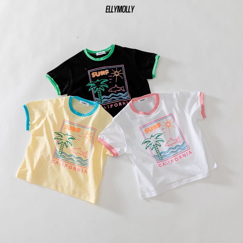 ELLYMOLLY - Korean Children Fashion - #Kfashion4kids - Palm Tee - 2