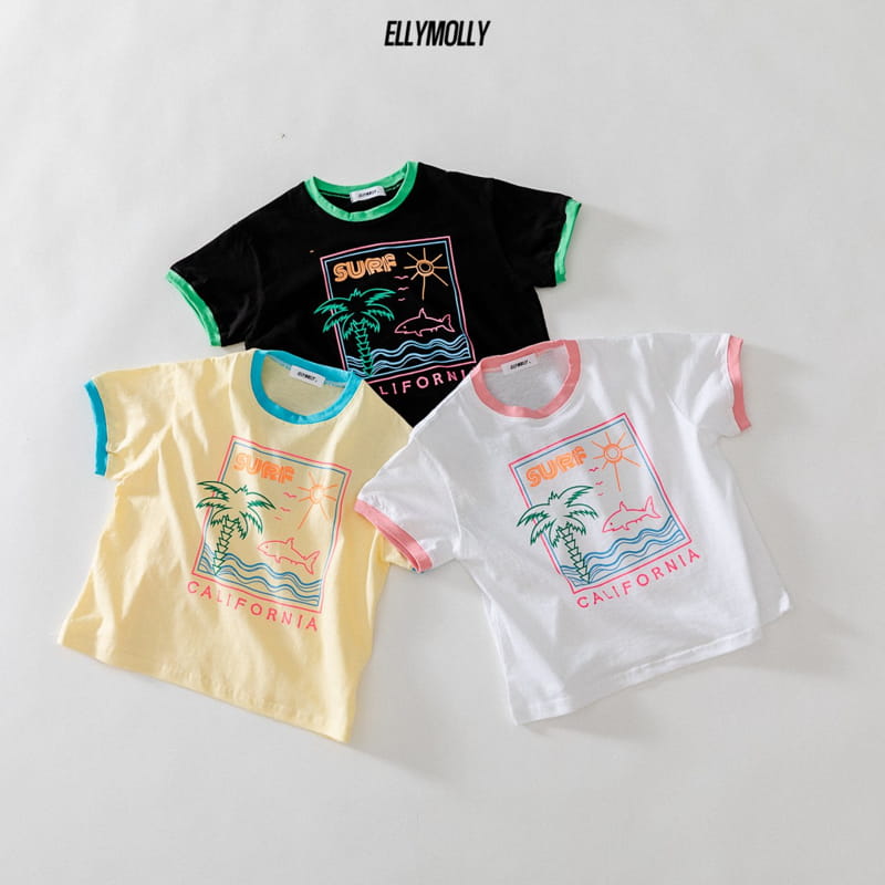 ELLYMOLLY - Korean Children Fashion - #Kfashion4kids - Palm Tee - 3