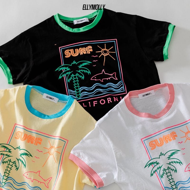 ELLYMOLLY - Korean Children Fashion - #Kfashion4kids - Palm Tee - 6