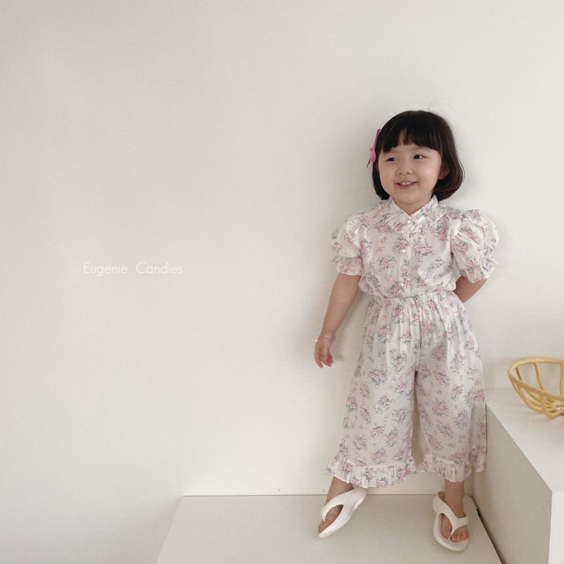 EUGENIE CANDIES - Korean Children Fashion - #Kfashion4kids - Herry Top Bottom Set - 10