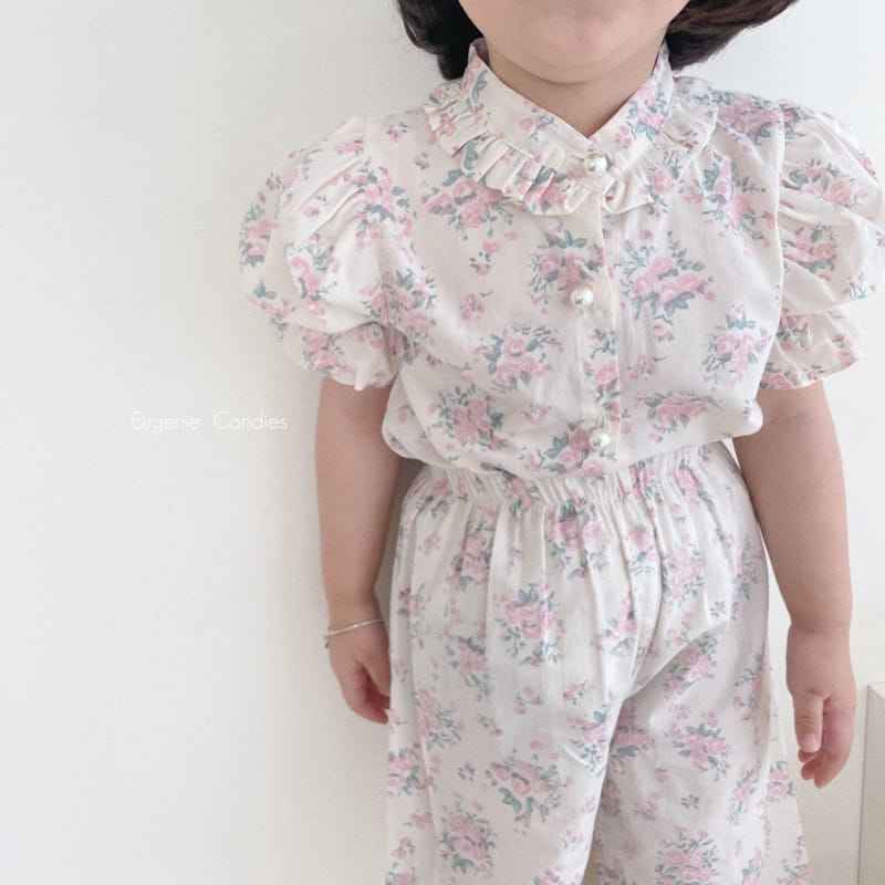 EUGENIE CANDIES - Korean Children Fashion - #Kfashion4kids - Herry Top Bottom Set - 12