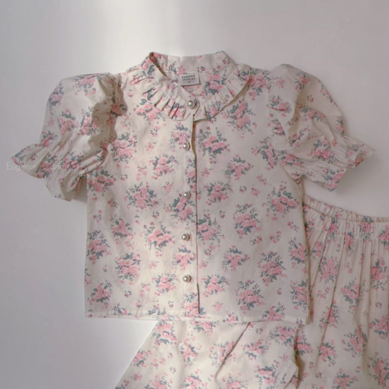 EUGENIE CANDIES - Korean Children Fashion - #Kfashion4kids - Herry Top Bottom Set - 5