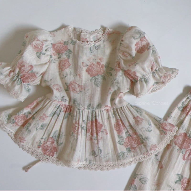 EUGENIE CANDIES - Korean Children Fashion - #Kfashion4kids - Rebeca Top Bottom Set - 8