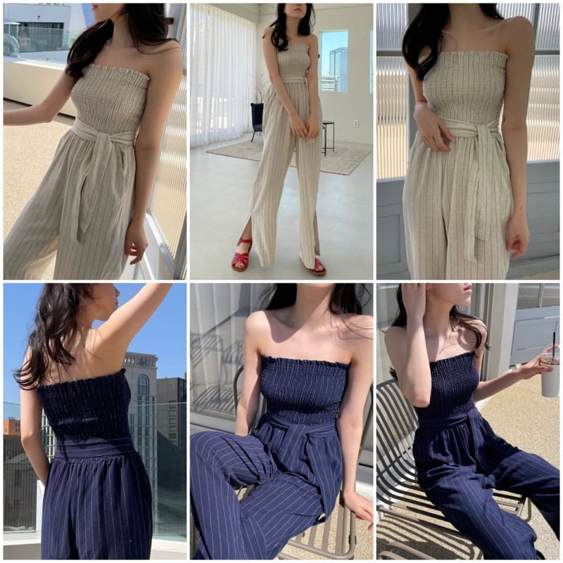 EVERYTHING WITH ME - Korean Children Fashion - #Kfashion4kids - Tinklinen Jumpsuit - 3