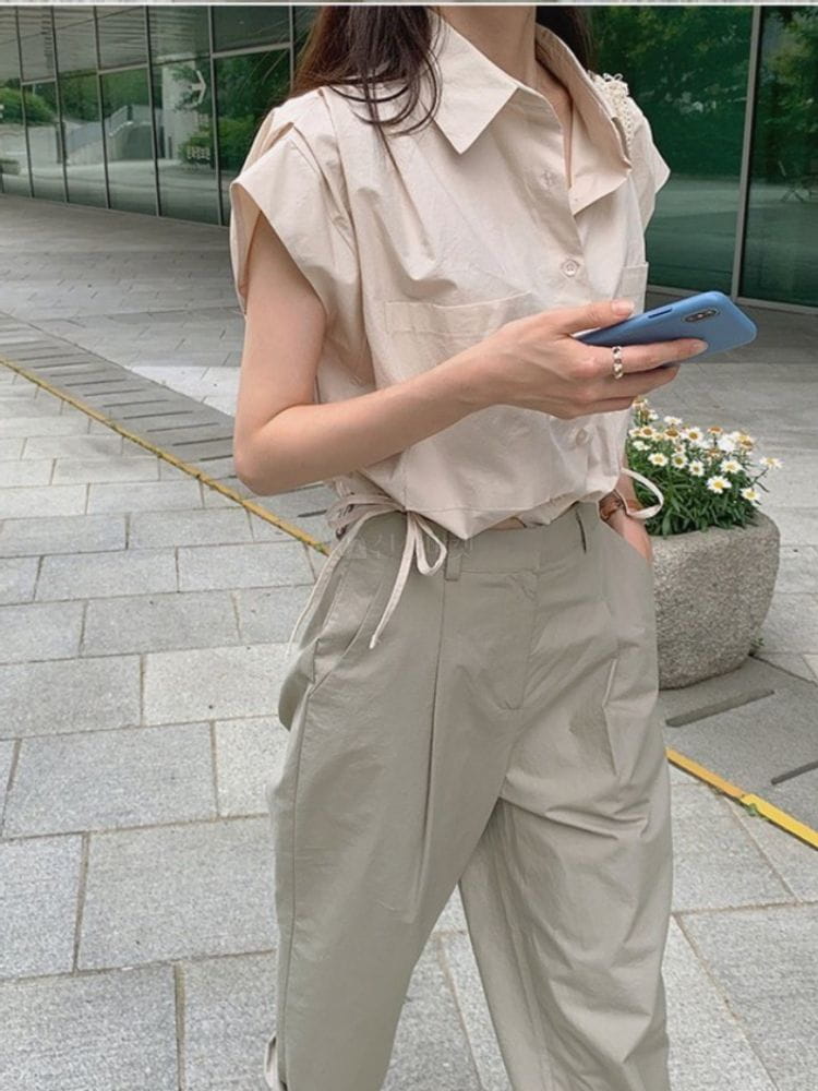 EVERYTHING WITH ME - Korean Children Fashion - #Kfashion4kids - Unicrop Shirt - 4