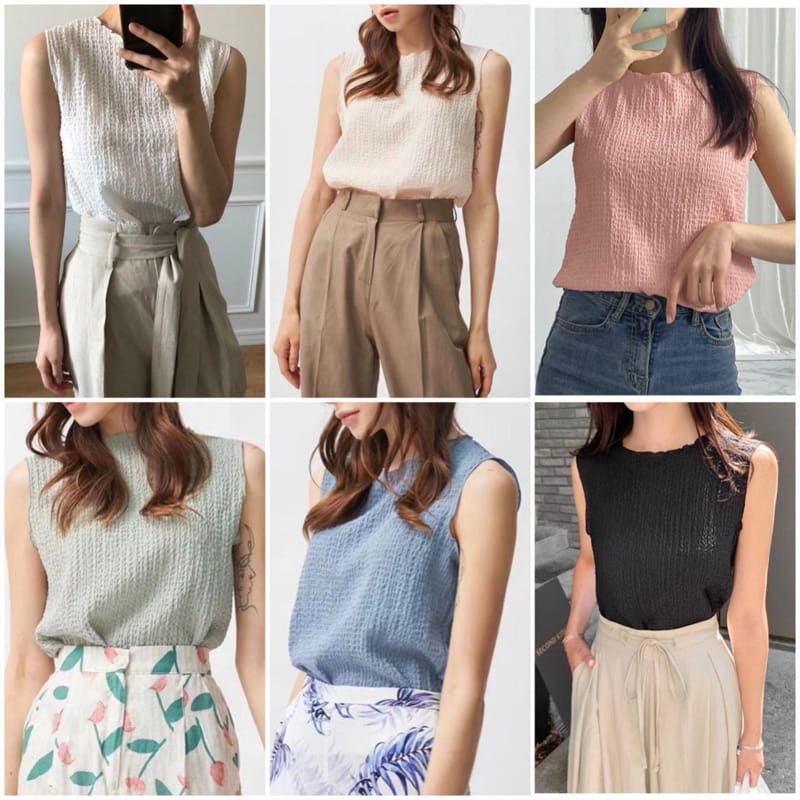 EVERYTHING WITH ME - Korean Children Fashion - #Kfashion4kids - A Soft Sleeveless Shirt - 2