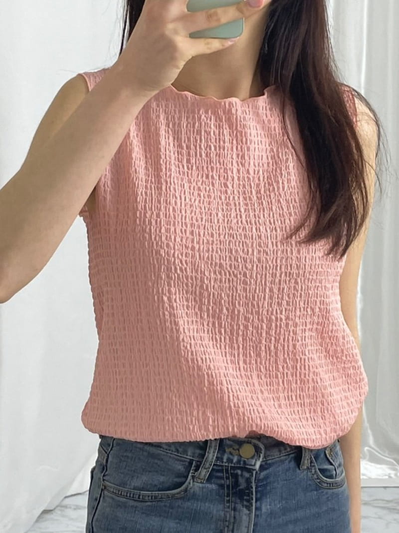 EVERYTHING WITH ME - Korean Children Fashion - #Kfashion4kids - A Soft Sleeveless Shirt - 4