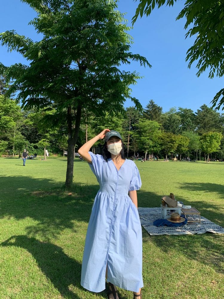 FIRST - Korean Children Fashion - #Kfashion4kids - Summer Linen One-piece
