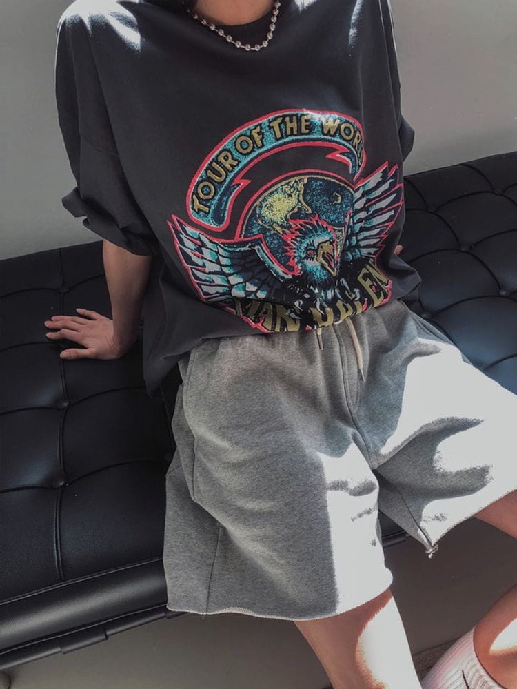 FIRST - Korean Children Fashion - #Kfashion4kids - Vintage Eagle Tee