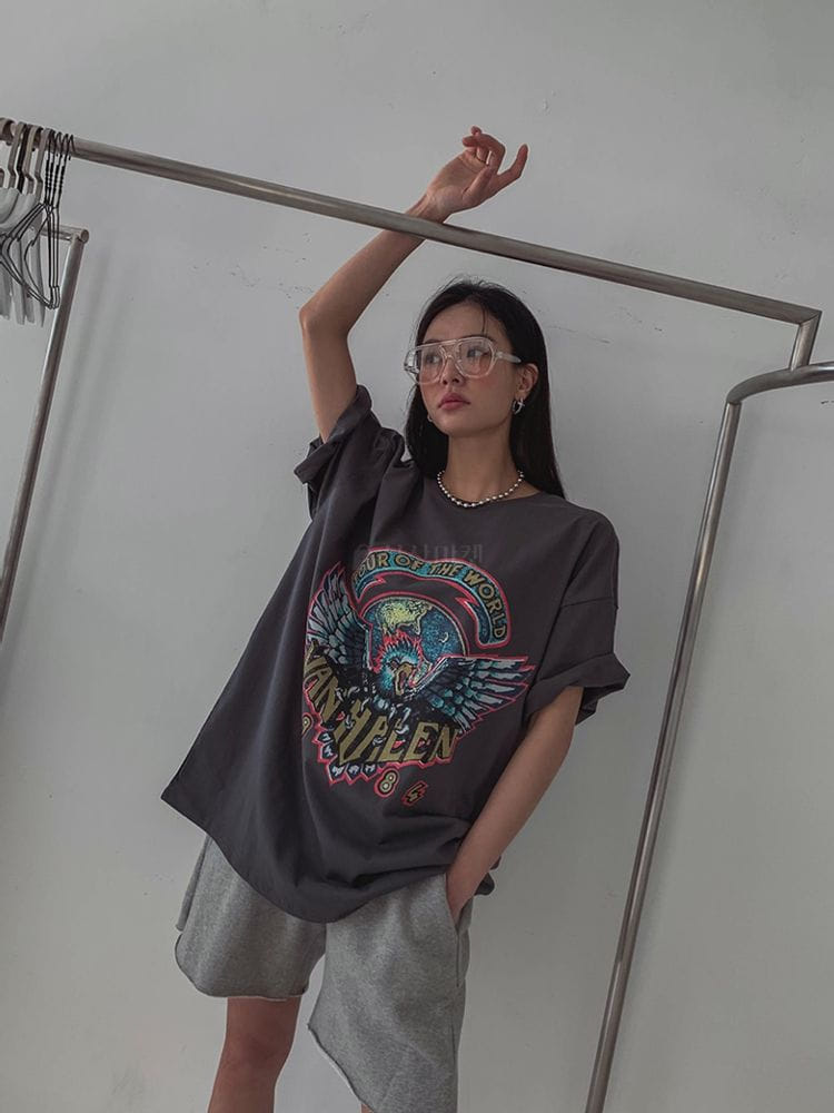 FIRST - Korean Children Fashion - #Kfashion4kids - Vintage Eagle Tee - 2