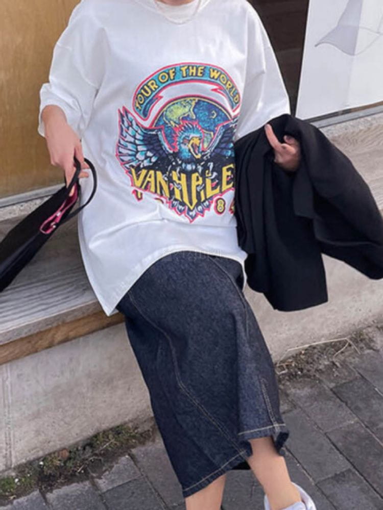 FIRST - Korean Children Fashion - #Kfashion4kids - Vintage Eagle Tee - 3