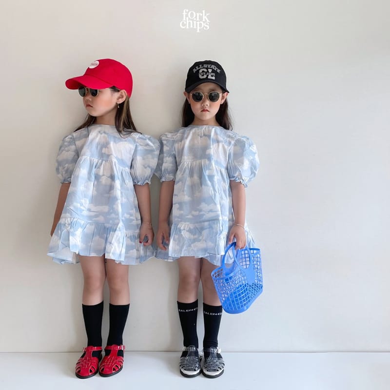 FORK CHIPS - Korean Children Fashion - #Kfashion4kids - Ohau One-piece - 4