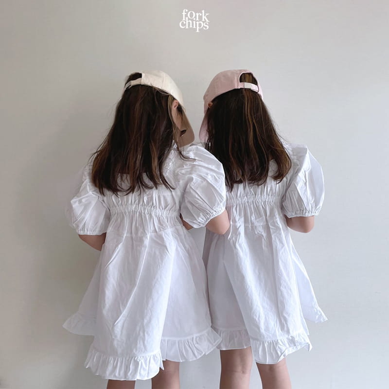FORK CHIPS - Korean Children Fashion - #Kfashion4kids - Pure One-piece - 12