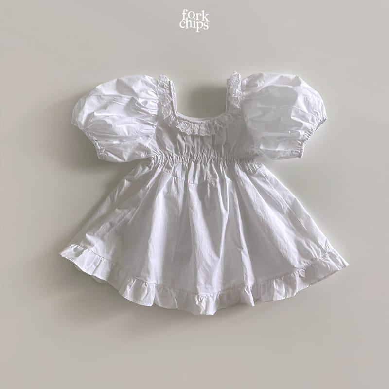 FORK CHIPS - Korean Children Fashion - #Kfashion4kids - Pure One-piece - 8