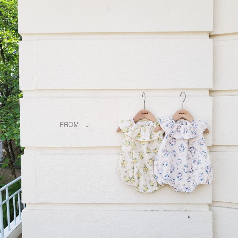 FROM J - Korean Children Fashion - #Kfashion4kids - Rani Flower Bodysuit