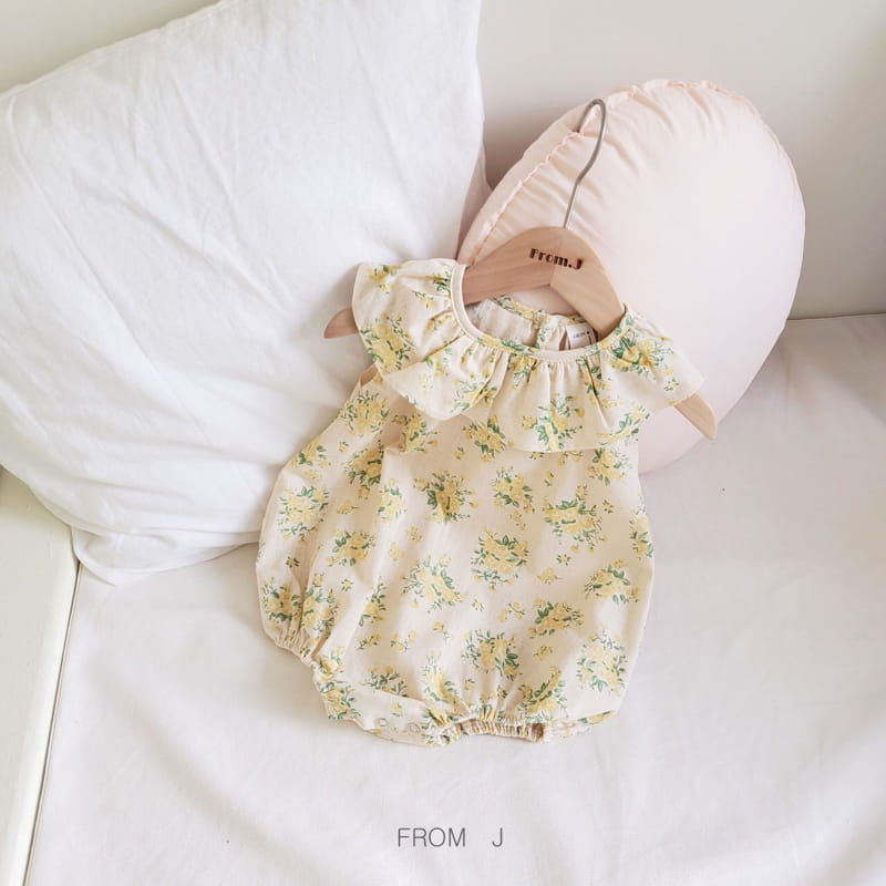 FROM J - Korean Children Fashion - #Kfashion4kids - Rani Flower Bodysuit - 10