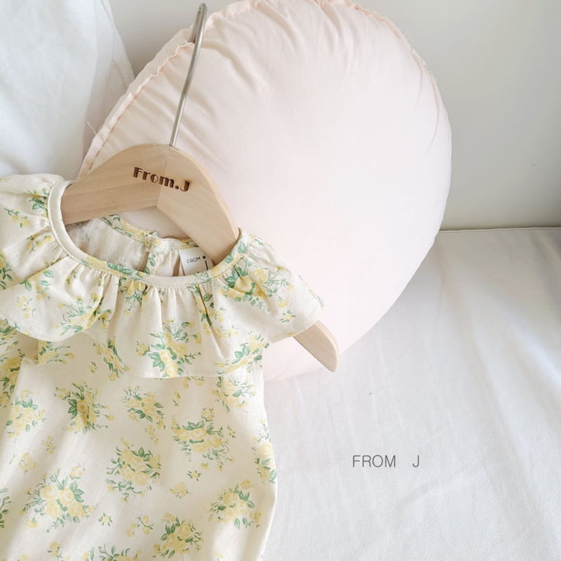 FROM J - Korean Children Fashion - #Kfashion4kids - Rani Flower Bodysuit - 11