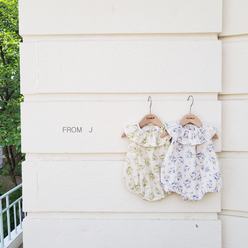 FROM J - Korean Children Fashion - #Kfashion4kids - Rani Flower Bodysuit - 2