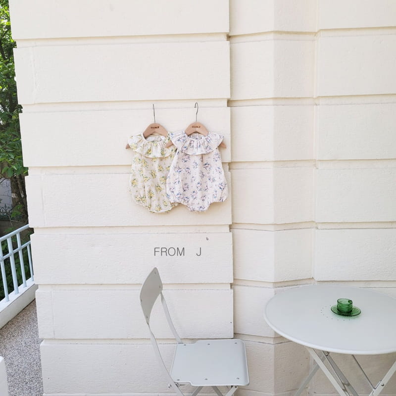 FROM J - Korean Children Fashion - #Kfashion4kids - Rani Flower Bodysuit - 3