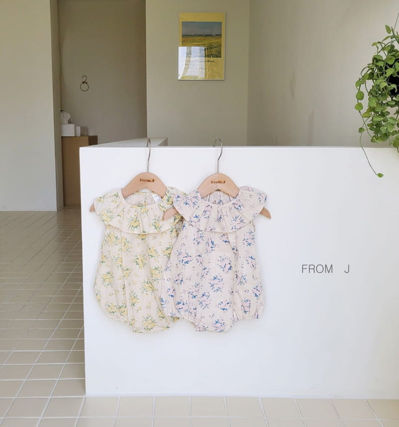 FROM J - Korean Children Fashion - #Kfashion4kids - Rani Flower Bodysuit - 5