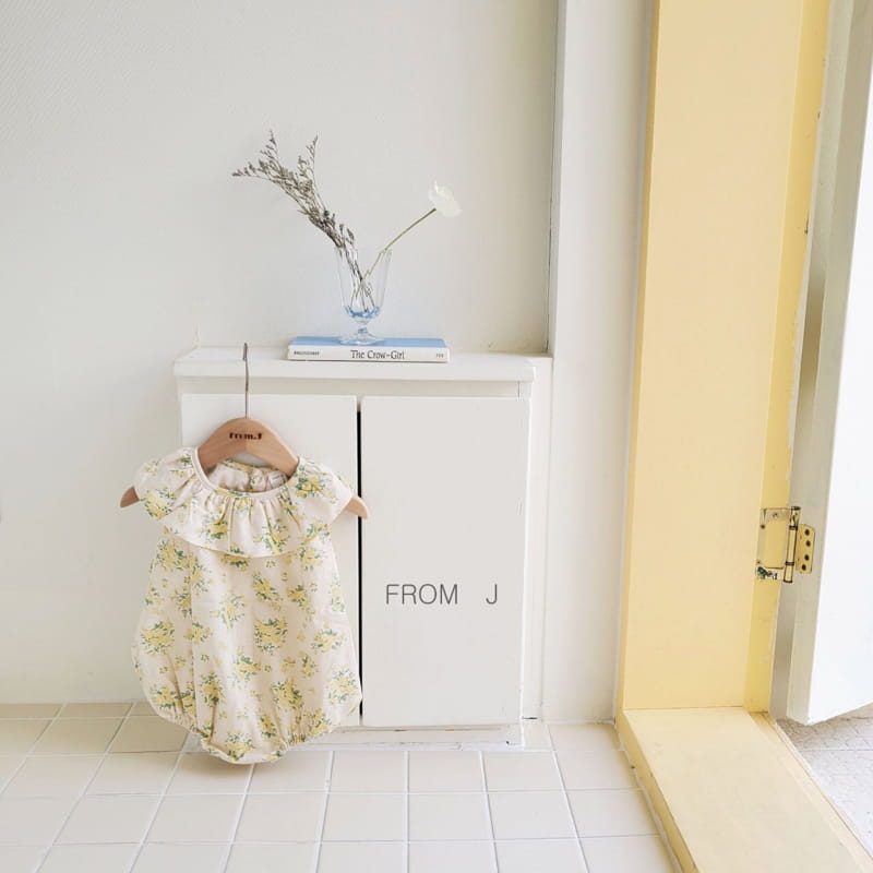 FROM J - Korean Children Fashion - #Kfashion4kids - Rani Flower Bodysuit - 6