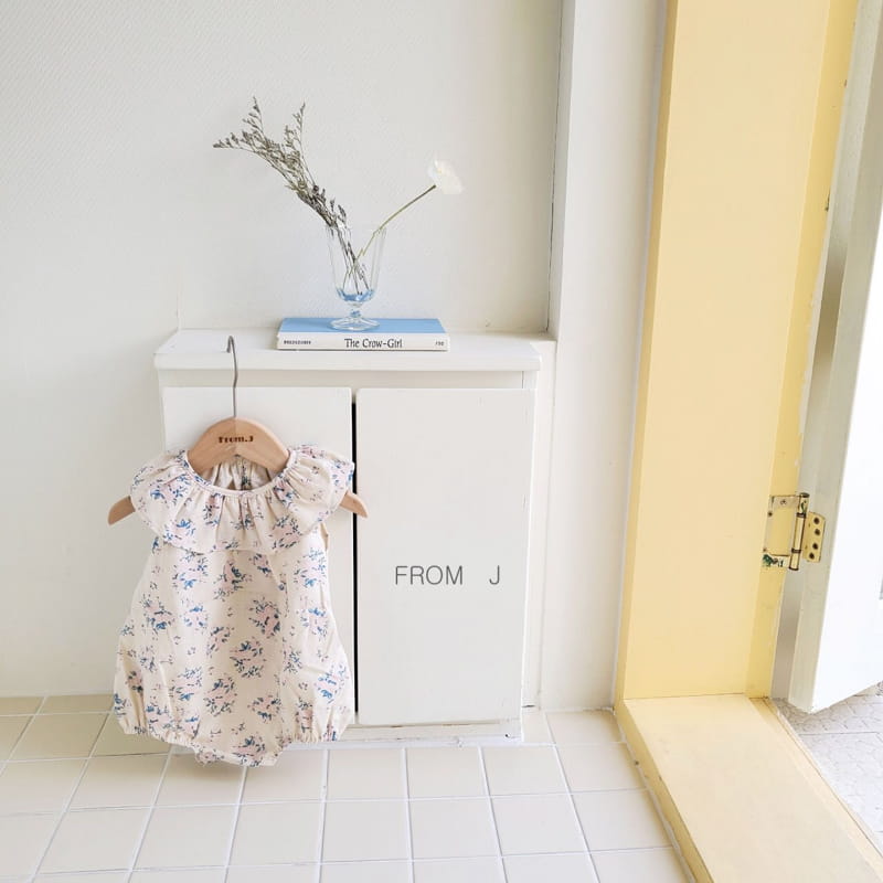 FROM J - Korean Children Fashion - #Kfashion4kids - Rani Flower Bodysuit - 7