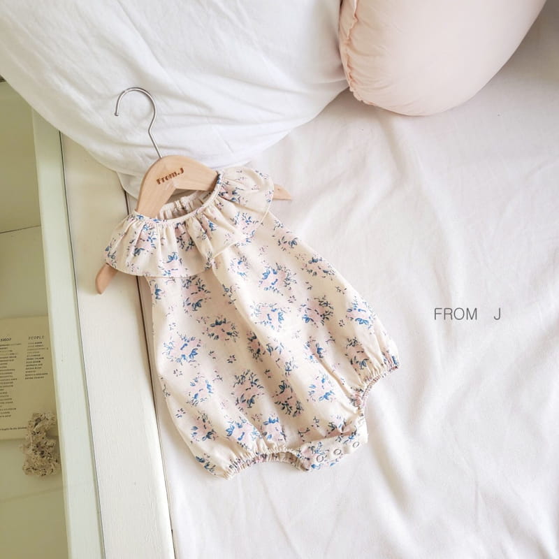 FROM J - Korean Children Fashion - #Kfashion4kids - Rani Flower Bodysuit - 8