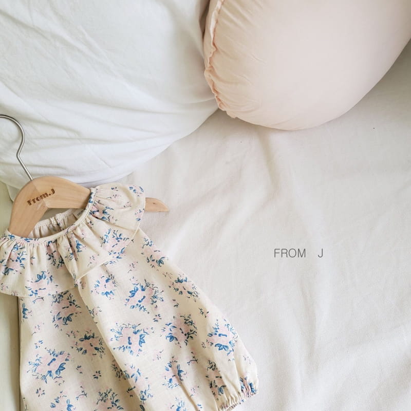 FROM J - Korean Children Fashion - #Kfashion4kids - Rani Flower Bodysuit - 9
