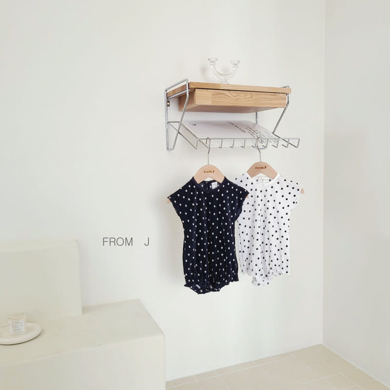 FROM J - Korean Children Fashion - #Kfashion4kids - Dot Pleats Bodysuit - 11