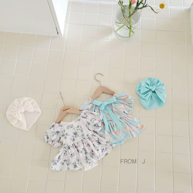 FROM J - Korean Children Fashion - #Kfashion4kids - Puff Balloom Swim Wear