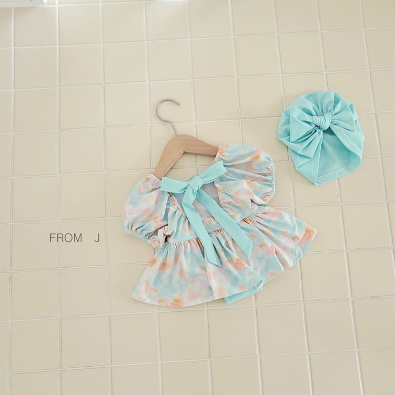 FROM J - Korean Children Fashion - #Kfashion4kids - Puff Balloom Swim Wear - 10