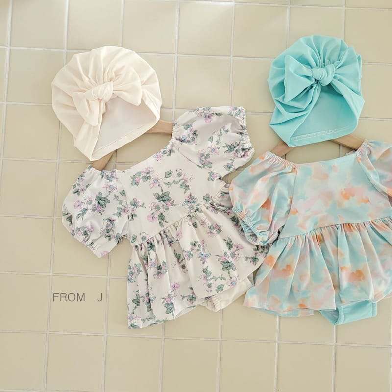 FROM J - Korean Children Fashion - #Kfashion4kids - Puff Balloom Swim Wear - 12