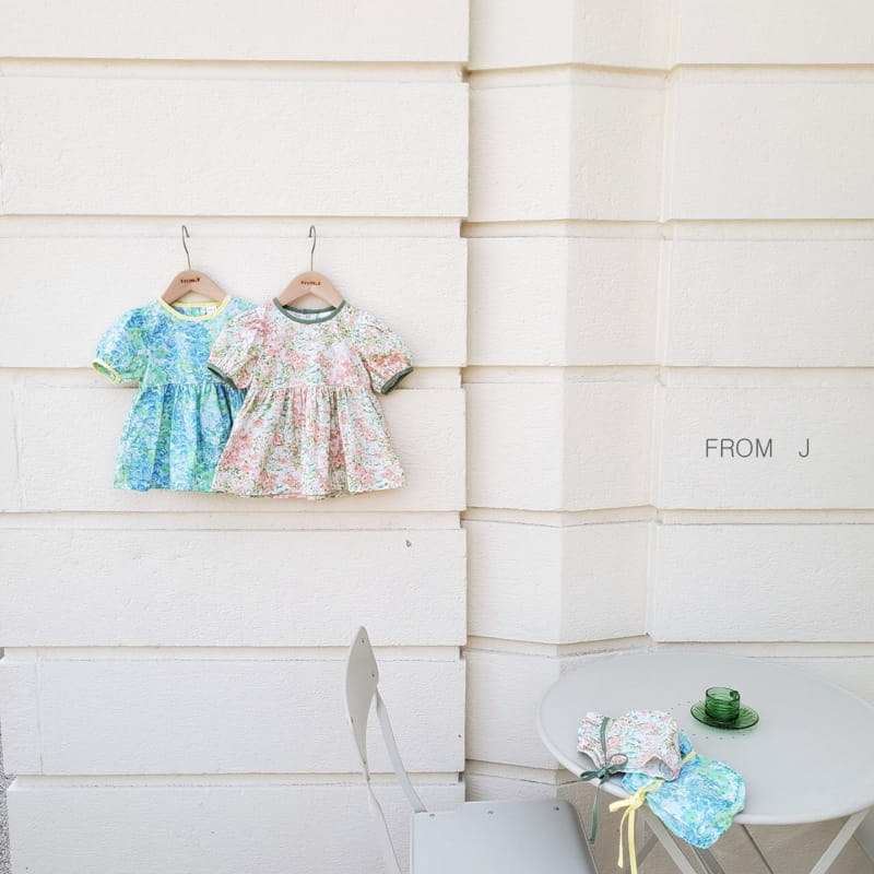 FROM J - Korean Children Fashion - #Kfashion4kids - Roman Frill One-piece - 2