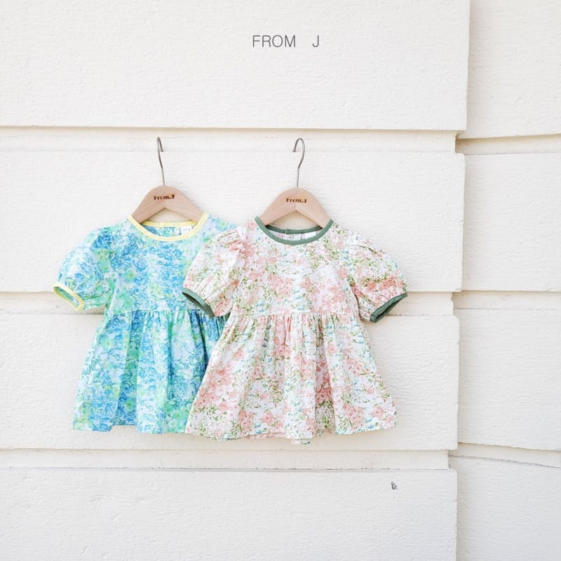 FROM J - Korean Children Fashion - #Kfashion4kids - Roman Frill One-piece - 3