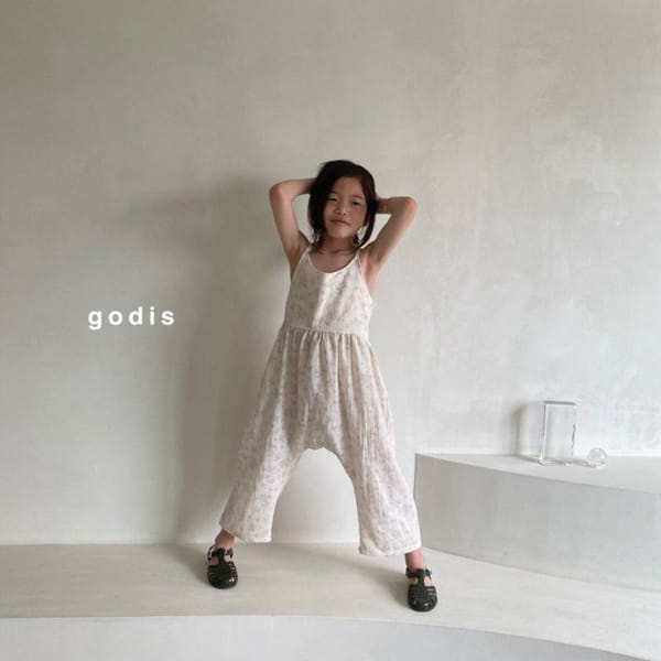 GODIS - Korean Children Fashion - #Kfashion4kids - Flower Mood Overall - 4
