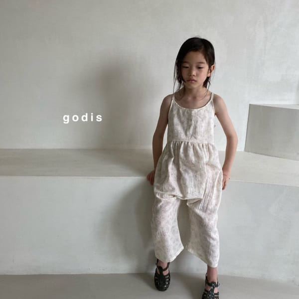 GODIS - Korean Children Fashion - #Kfashion4kids - Flower Mood Overall - 6