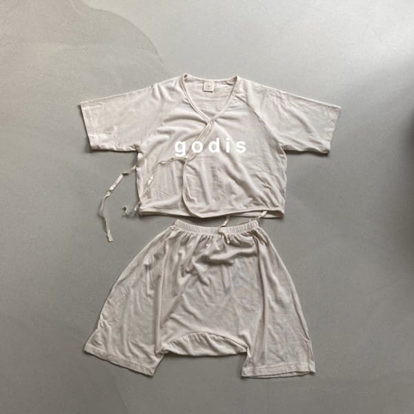 GODIS - Korean Children Fashion - #Kfashion4kids - Bennet Lounge Top Bottom Set - 7