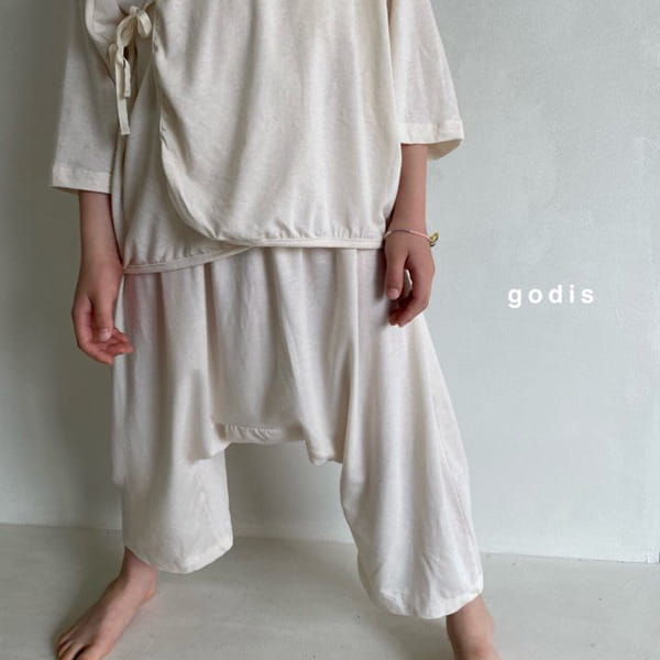 GODIS - Korean Children Fashion - #Kfashion4kids - Bennet Lounge Top Bottom Set - 9