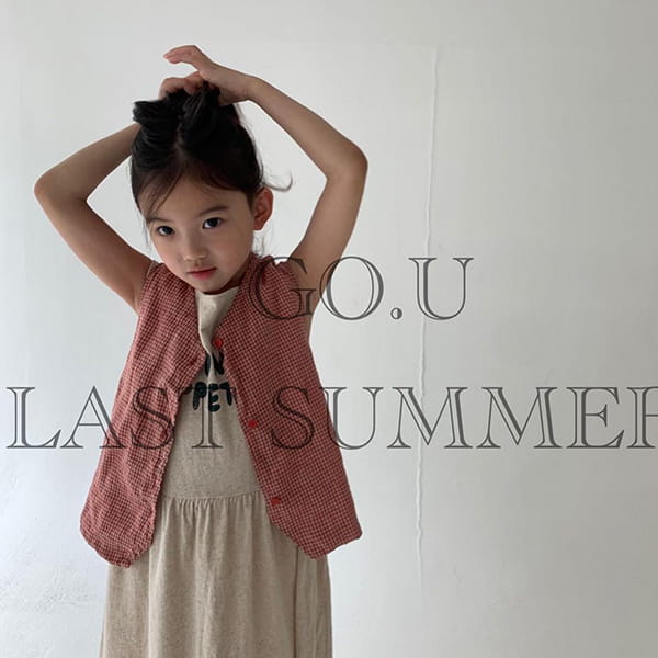 GO;U - Korean Children Fashion - #Kfashion4kids - Mama One-piece - 2