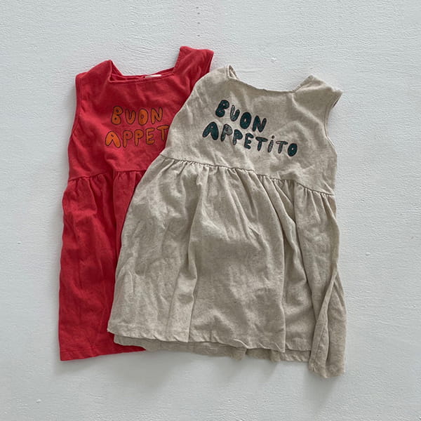 GO;U - Korean Children Fashion - #Kfashion4kids - Mama One-piece - 3
