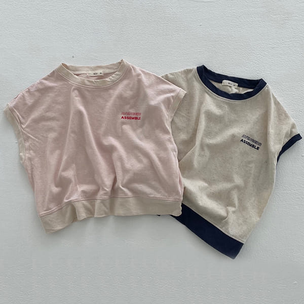 GO;U - Korean Children Fashion - #Kfashion4kids - Pretty Color Tee